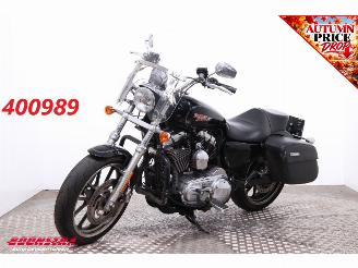 krockskadad bil motor Harley-Davidson Sportster XL 1200 T SuperLow 5HD! ABS Vance Hines Orig. NL! 2016/9