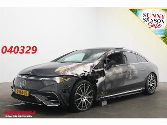 Voiture accidenté Mercedes EQS 450+ AMG Line 108 kWh Pano LED ACC Burmester Memory Camera AHK 2023/11
