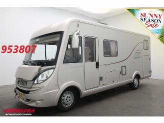 skadebil camper Hymer  B 578 3.0 MJ Orig. NL Solar Garage Single Beds Hefbed Leder Clima Cruise 76.325 km! 2011/5