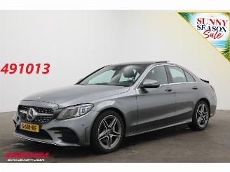 skadebil auto Mercedes C-klasse 180 9G-tronic AMG LED Navi Clima Cruise Camera SHZ 2019/11