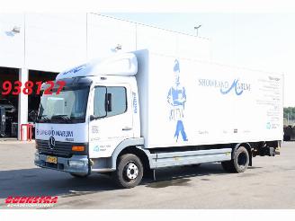 bruktbiler vrachtwagen Mercedes Atego 818 Manual Airco LBW Bak-Klep Dhollandia 2004/7