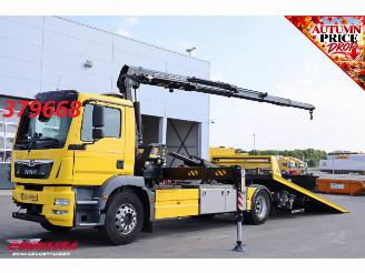 dommages camions /poids lourds MAN TGM 15.290 Falkom FAS 5000 Fassi F170AT 2X Winde Aufbau/Kran 2020!! 2018/7