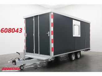 krockskadad bil aanhanger -  Harmsen Tandemasser Schaftkeet Toilet 2000kg 500x230 Nieuw!! 2025/5