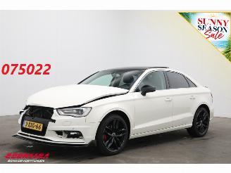 krockskadad bil auto Audi A3 Limousine 1.6 TDI Ambiente Pro Line Plus Schuif/kantel Clima Cruise Navi PDC 2014/11