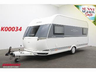 krockskadad bil caravan Hobby  460 DL ON TOUR Single Beds Kachel Toilet 2020/2