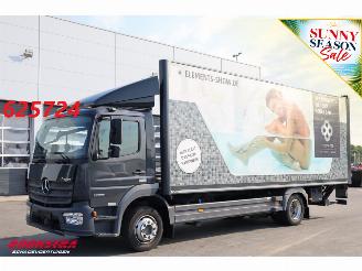 skadebil vrachtwagen Mercedes Atego 1223 Koffer 7.5m Palfinger 1500kg LBW Euro 6 138.543 km! 2023/5
