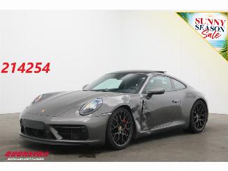Unfallwagen Porsche 911 992 3.0 Carrera 4 GTS PDK Schuifdak Sport Chrono PDLS PASM ACC Camera 2022/6