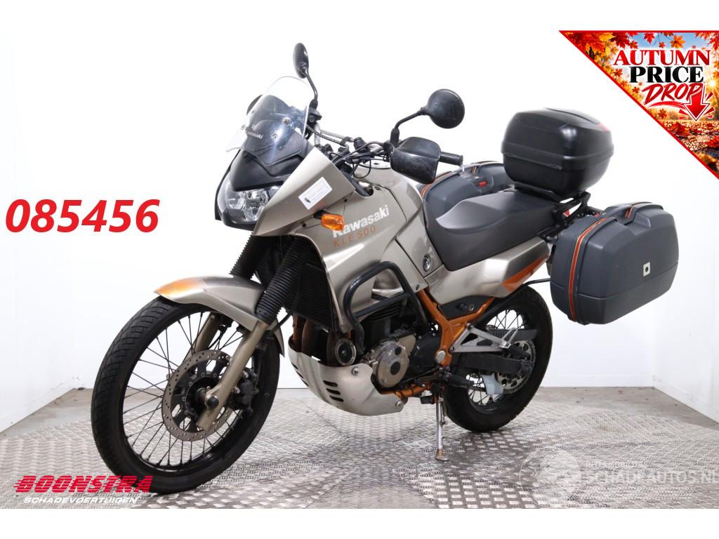 Kawasaki KLE 500 3X Koffer Heizgriffe Orig. NL!