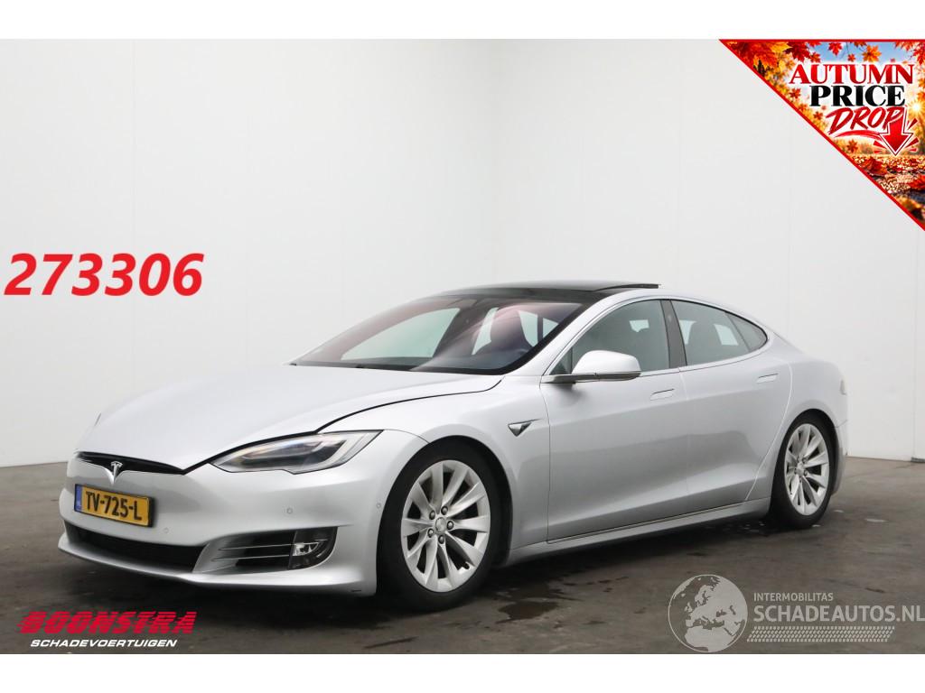 Tesla Model S 100D Pano Schuif/kantel Clima Navi Memory Leder SHZ LrHZ Cruise Camera PDC