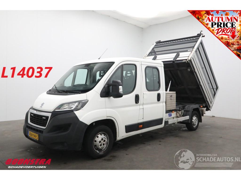 Peugeot Boxer 2.0 HDI Kipper DoKa 7-Pers. Airco AHK 142.333 km!