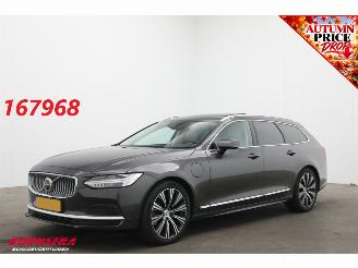Tweedehands auto Volvo V-90 T6 Recharge AWD LED ACC HUD H/K 360° Pano Apple/Android Memory 2021/12