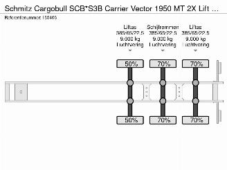 Schmitz Cargobull  SCB*S3B Carrier Vector 1950 MT 2X Lift Rohrbahn picture 33