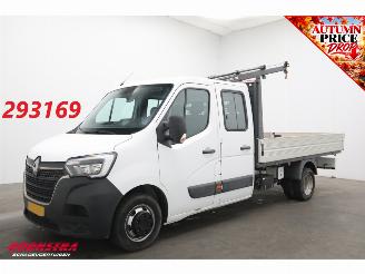 begagnad bil bedrijf Renault Master 2.3 dCi 145 DoKa Hiab Kran Navi Airco Cruise 22.587 km! 2022/5