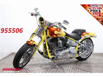 dañado motos Harley-Davidson  CVO Softail Springer 5HD!! Kess-Tech 5.362 km!! 2009/8