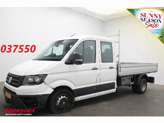 skadebil bedrijf Volkswagen Crafter 2.0 TDI 165 PK DL Pritsche DoKa 7-Pers. Navi Airco Cruise AHK 2024/5