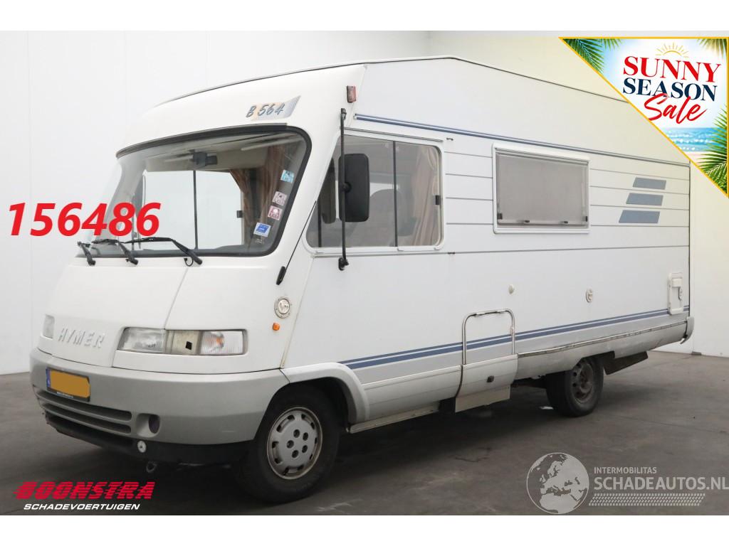 Hymer B 564 2.5 JTD luifel Hefbed Douche AHK