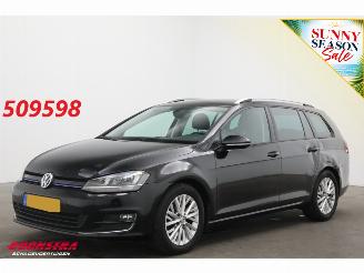 krockskadad bil auto Volkswagen Golf Variant Variant 1.0 TSI DSG Comfortline Navi Clima Cruise Camera PDC AHK 2016/7