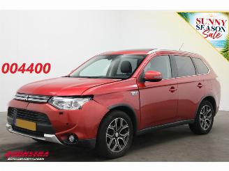 damaged passenger cars Mitsubishi Outlander 2.0 PHEV 4WD Limited Edition X-Line Schuifdak Leder Navi Clima Cruise Camera AHK 2015/8