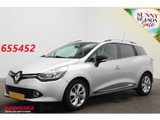 skadebil auto Renault Clio Estate Grandtour 1.5 dCi ECO Limited Navi Cruise Airco Bluetooth PDC 2016/6