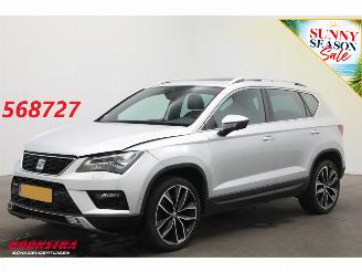 skadebil auto Seat Ateca 1.4 EcoTSI DSG FR Business Intense Schuif/kantel Pano Cruise Navi Clima SHZ Camera PDC AHK 2018/5