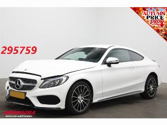 skadebil auto Mercedes C-klasse Coupé 180 AUT Edition 1 AMG Navi Cruise Clima Memory SHZ Camera PDC 2016/9