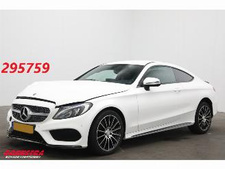 skadebil auto Mercedes C-klasse Coupé 180 AUT Edition 1 AMG Navi Cruise Clima Memory SHZ Camera PDC 2016/9