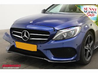 Mercedes C-klasse Estate 180 AMG Navi Cruise Clima Leder Memory SHZ Camera PDC picture 16