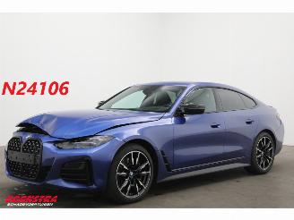 krockskadad bil auto BMW 4-serie Gran Coupé M440i Steptronic xDrive H/K ACC Navi Clima Memory Leder SHZ Apple/Android Camera PDC 2022/1
