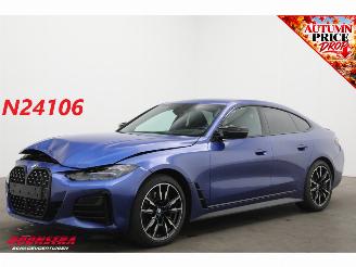 krockskadad bil auto BMW 4-serie Gran Coupé M440i Steptronic xDrive H/K ACC Memory Leder SHZ Apple/Android Camera PDC 2022/7