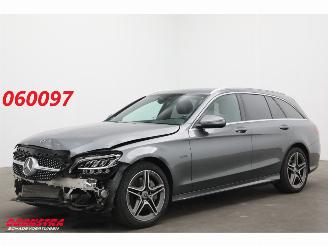 damaged passenger cars Mercedes C-klasse Estate 300 e Business Solution AMG ACC Navi Clima Apple/Android Camera PDC AHK 2020/11