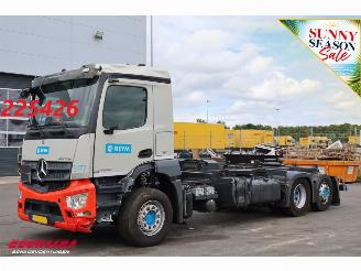 skadebil vrachtwagen Mercedes Antos 2543 2X PTO ACC 6X2 46.736 km!! 2018/4