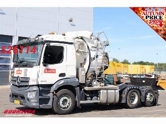 dommages camions /poids lourds Mercedes Actros 2543 LS 6X2 Koks EcoVac Euro 6 124.445 Km!! 2021/11
