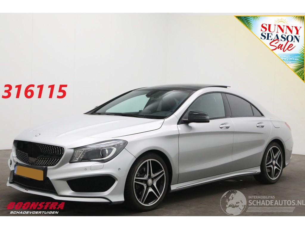 Mercedes Cla-klasse 180 AMG Ambition Pano Schuif/kantel Cruise Navi Clima PDC Bluetooth