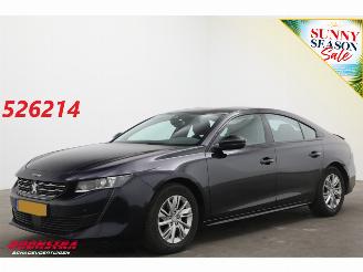 krockskadad bil auto Peugeot 508 1.2 PureTech AUT Active Pack Business Cruise Navi Clima Apple/Android Camera PDC 2022/5