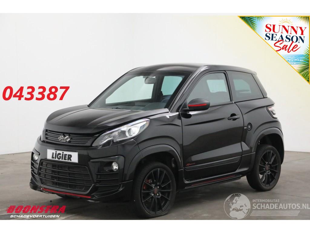 Ligier  JS60 DCI Sport Sun Airco Leder Apple/Android Bluetooth Camera LMV
