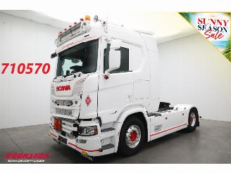 Vaurioauto  trucks Scania  R Full Air ACC Alcoa PTO Retarder ADR Leder Navi 237.133 km! 2023/9