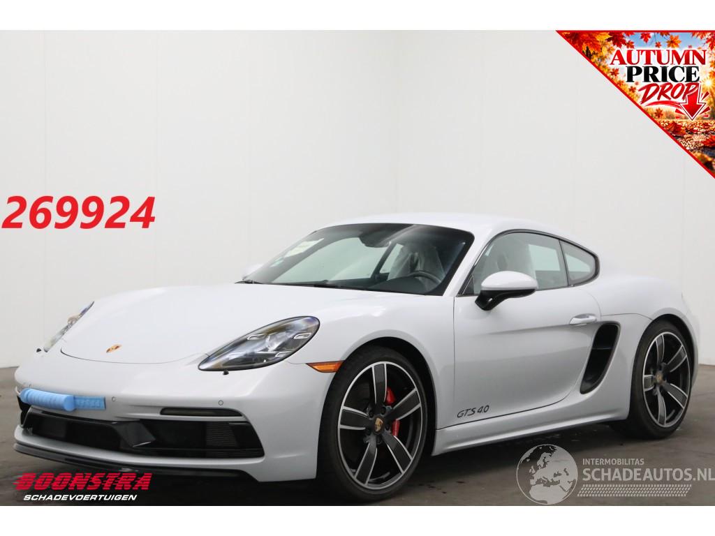 Porsche 718 Cayman 4.0 Manual PDLS+ Sport Chrono PASM Burmester Memory Camera