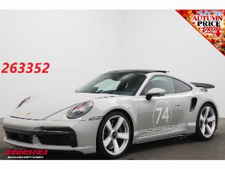 Damaged car Porsche 911 992 3.8 Turbo 50 Years PCCB PDLS+ PASM PADM Sport Chrono Pano ACC 360° 2025/1