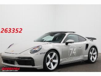 Damaged car Porsche 911 992 3.8 Turbo 50 Years PCCB PDLS+ PASM PADM Sport Chrono Pano ACC 360° 2025/1