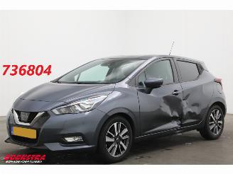 Voiture accidenté Nissan Micra 0.9 IG-T N-Connecta Cruise Navi Clima Bluetooth 2019/5