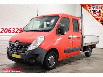 krockskadad bil bedrijf Renault Master 2.3 dCi DoKa Pritsche 6-Pers. Leder Airco Cruise 2015/11