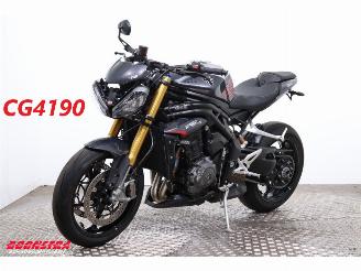 dañado motos Triumph Speed Triple 1200 RS ABS LED SC Project Cruise Heizgriffe 2.983 km! 2025/3