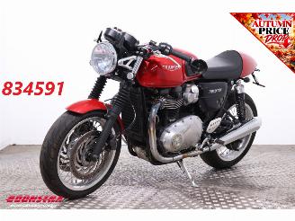 skadebil motor Triumph Thruxton 1200 Vance Hines 2021/3