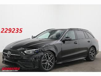 skadebil auto Mercedes C-klasse Estate 200 AMG Line Memory SHZ LrHZ Virtual Apple/Android 360° AHK 2026/2