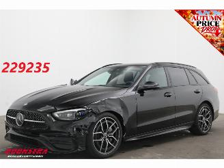skadebil auto Mercedes C-klasse Estate 200 AMG Line Memory SHZ LrHZ Virtual Apple/Android 360° AHK 2026/2