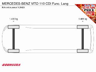 Mercedes Vito 110 CDI Functional Lang Cruise Navi Airco Apple/Android Camera PDC picture 31