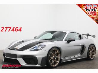 krockskadad bil auto Porsche 718 Cayman GT4 RS Clubsport Weissach 4.0 PDK Sport Chrono Carbon Lift vPDLS+ PASM 2023/5
