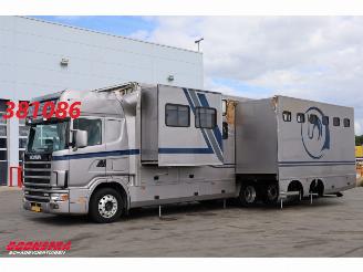 damaged trucks Scania R 400 124 LB 6X2 Pop-out 6-Boxes Reydams Wohnmobil 1998/5