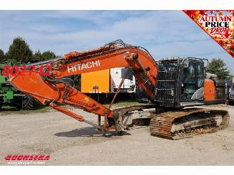 krockskadad bil machine Hitachi  ZX210LC-6 23t. Kettenbagger Snelwissel 2021/4