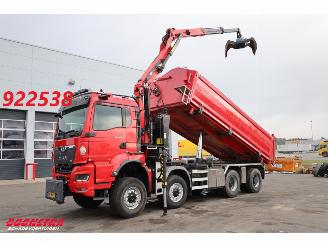 Schade vrachtwagen MAN TGS 43.510 8X8 Widespread Palfinger Q170Z84TI Kran 62.358 km!! 2024/1